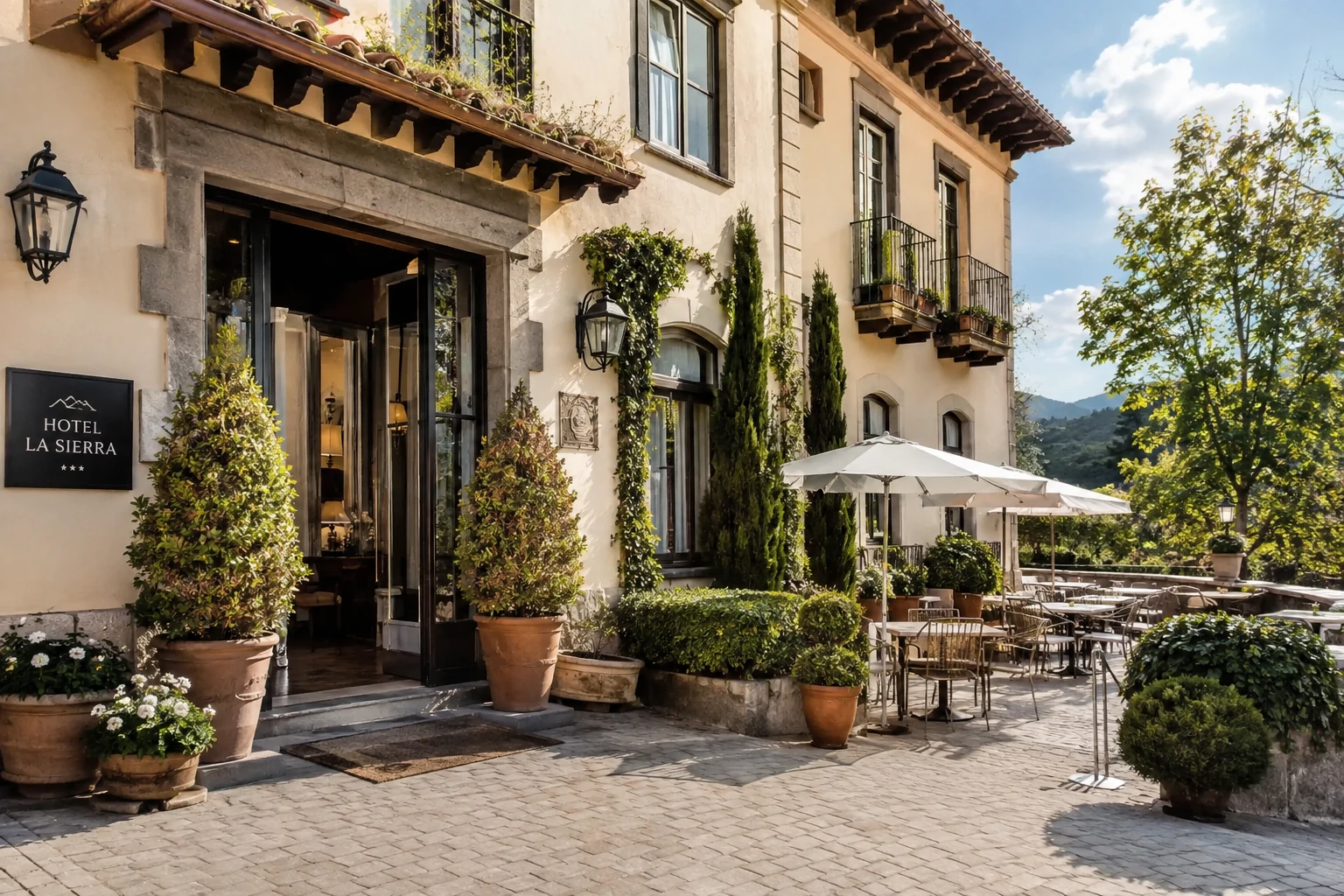 Hotel con encanto adecuado para una escapada, una boda o un viaje corto